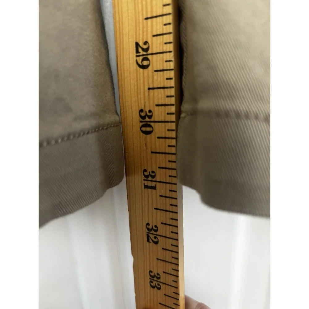 Nautica‎ Men's Chino Pants 34x31 Classic Fit Khaki Cotton Preppy Office